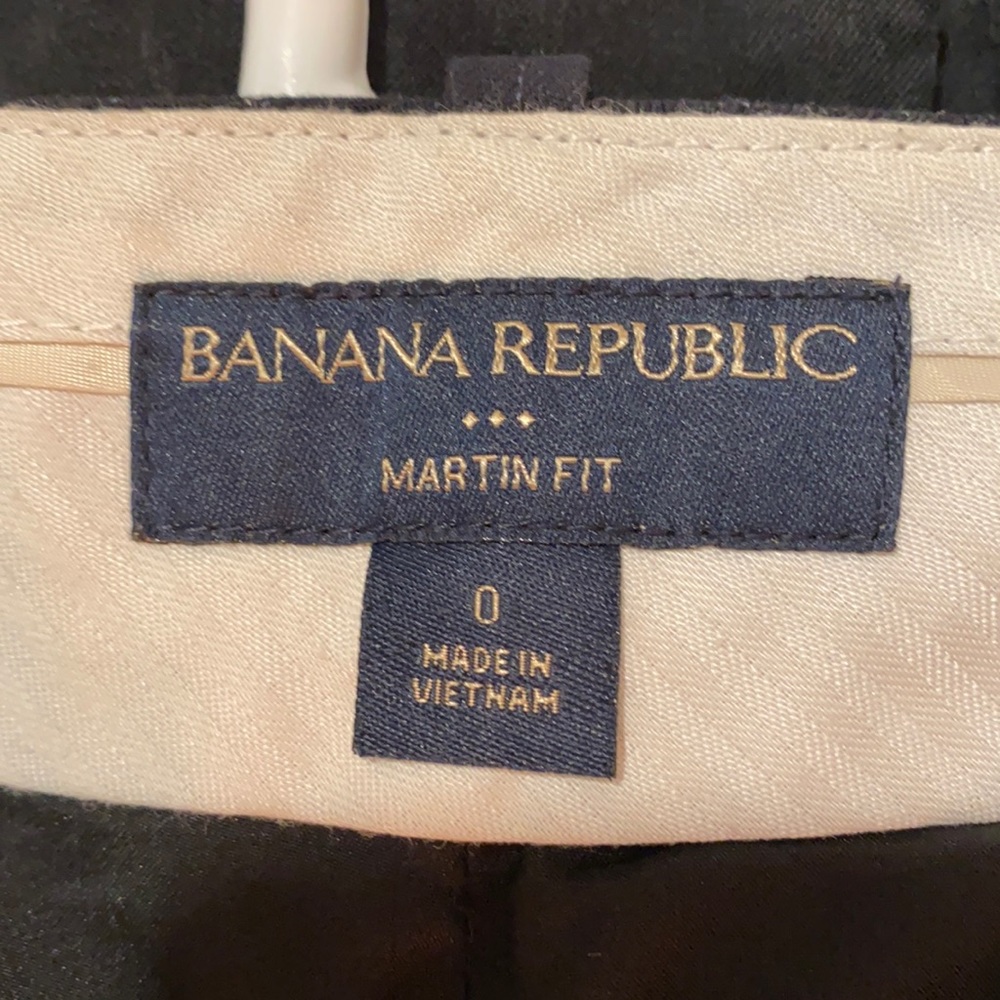 Banana republic Martin fit pinstripe pant